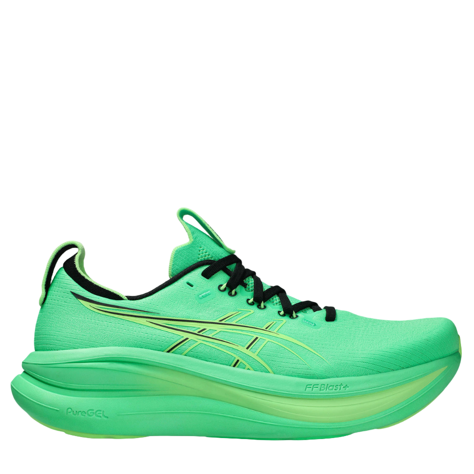 ASICS Men's GEL-NIMBUS 28 Running Shoes in Vital Green/Illuminate Green SS26