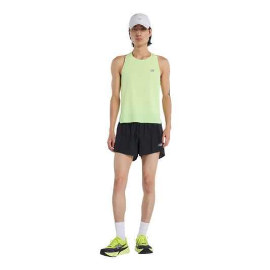 New Balance Men's Race Day Ultralight Singlet in Afterglow SS26
