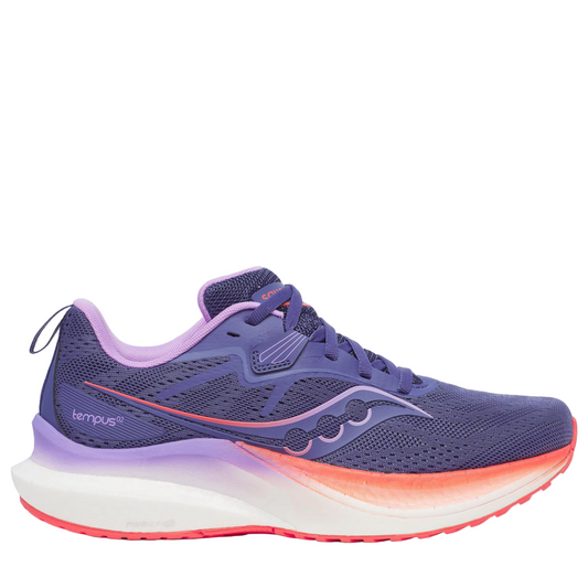 Saucony Women's Tempus 2 Running Shoes in Marine/Crocus - Online Exclusive