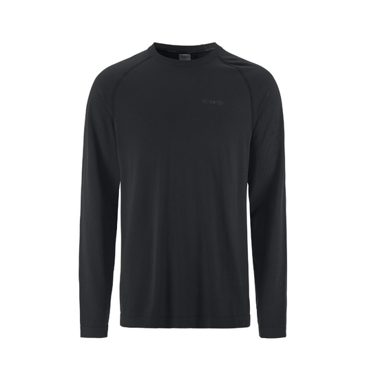 Craft Men's Active Comfort Long Sleeve Tee 2 in Black AW25