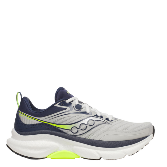 Saucony Men's Omni ST 23 Running Shoes in Mist/Navy SS26