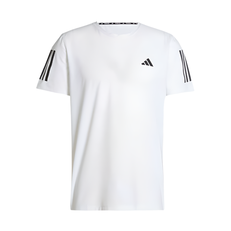 Adidas Men's Own The Run T-Shirt in White AW25