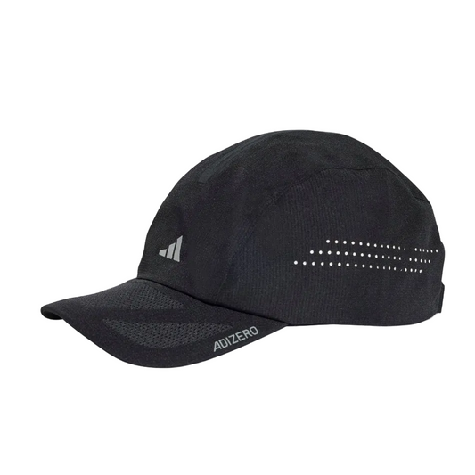 adidas Unisex Running x Adizero Lightweight Climacool Cap in Black/Reflective Silver AW26