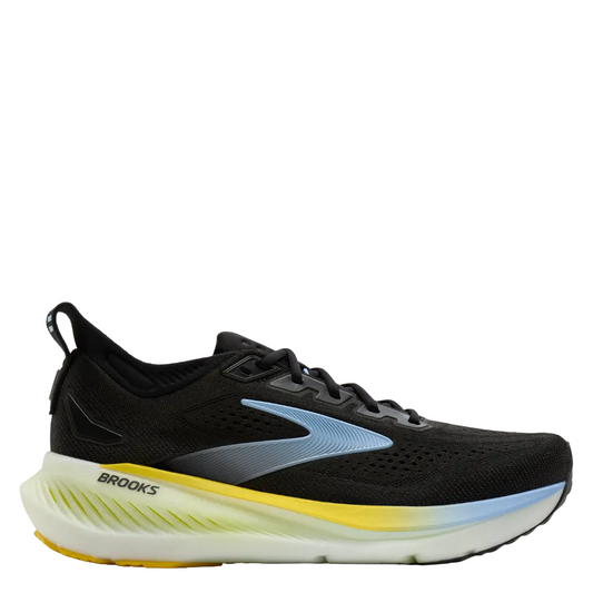 Brooks Men's Glycerin 23 Running Shoes in Black/Cyber Yellow/Nightlife AW26