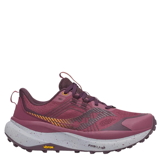 Saucony Women's Xodus Ultra 4 Trail Running Shoes in Terra/Wine - Online Exclusive