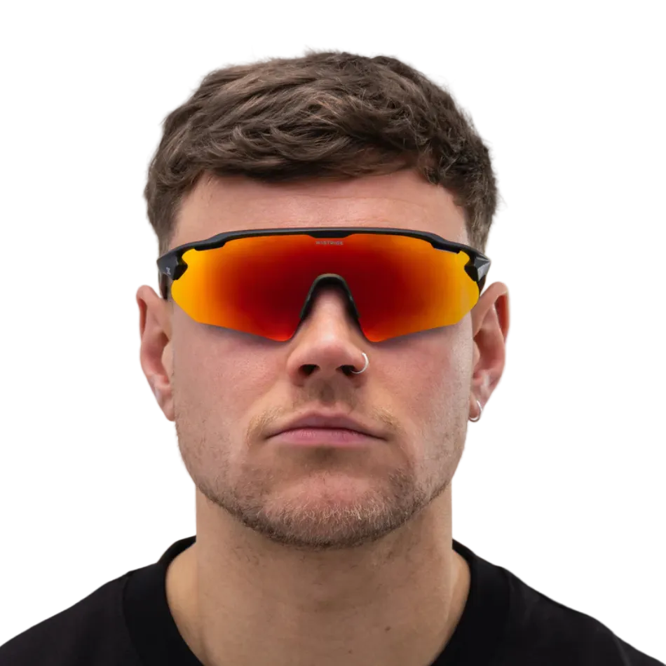 Hystride Unisex Speed Pro Sunglasses in Lava