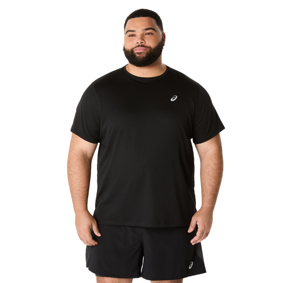 ASICS Men's Core Short Sleeved Top in Performance Black AW26
