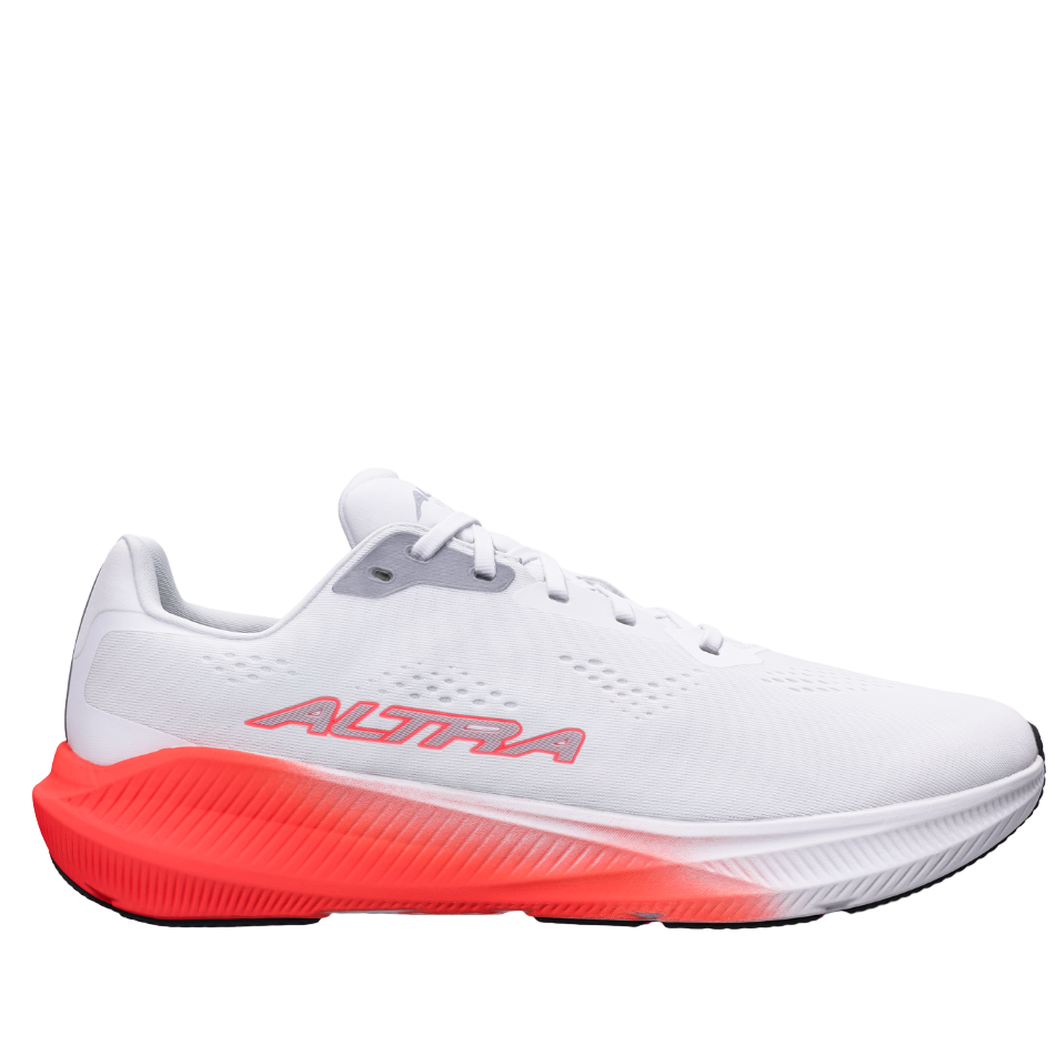 Altra Men's Experience Flow ST Running Shoes in White/Coral SS26