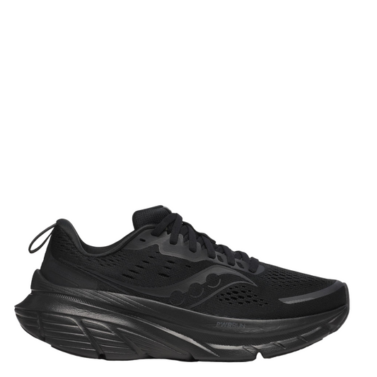 Saucony Men's Guide 18 Running Shoes in Triple Black - Online Exclusive