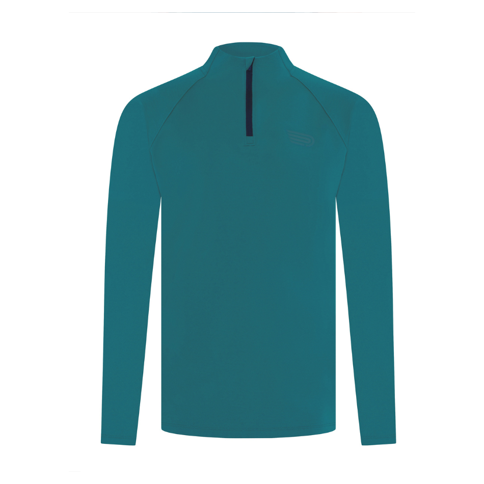 Pressio Men's Perform Thermal 1/4 Zip Top in Ocean Blue AW25