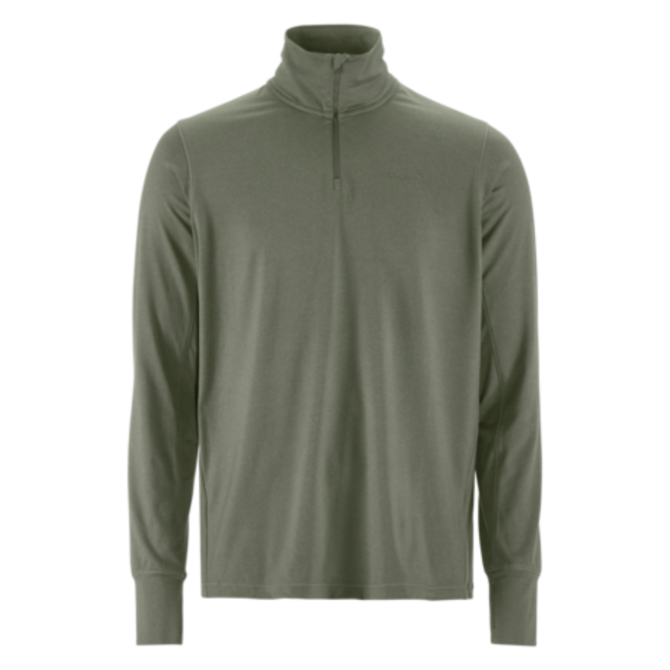 Craft Men's Flow HZ Long Sleeved in Leaf/Melange SS26