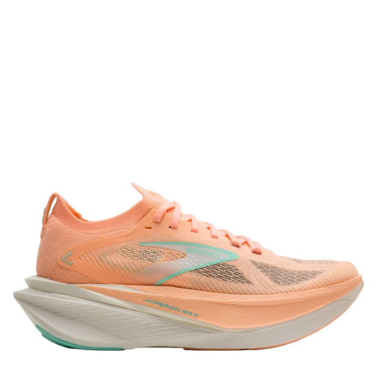 Brooks Women's Hyperion Max 3 Running Shoes in Coral/Yucca/Coconut SS26