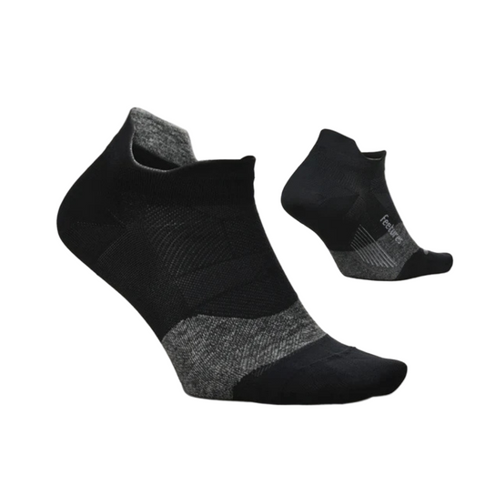 Feetures Elite Ultra Light Cushion No Show Tab in Black AW25