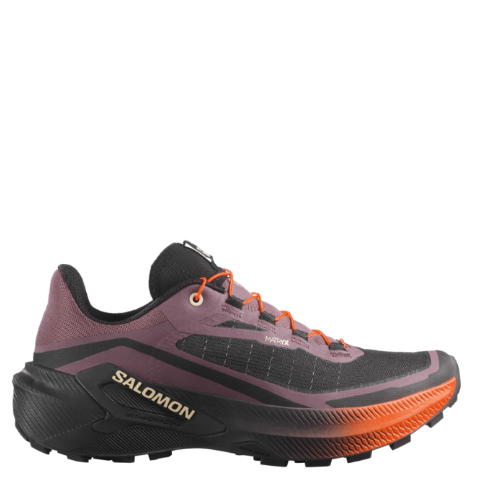 Salomon Women's Genesis 2 Running Shoes in Huckleberry/Black AW26