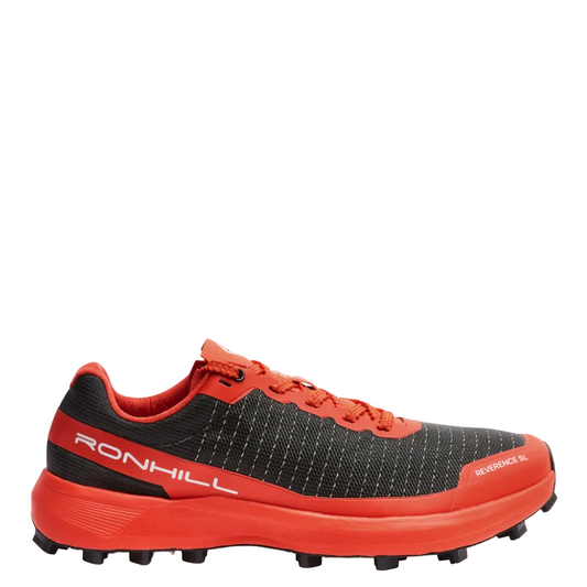 Ronhill Women's Reverence SL Trail Running Shoes in Black/Red SS26
