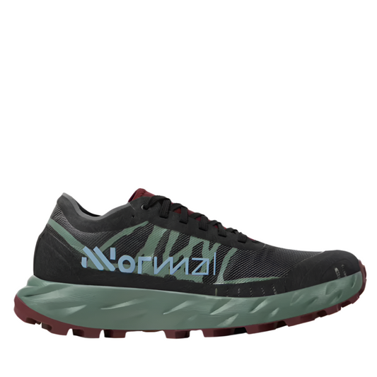 NNormal Unisex Kjerag Brut Trail Running Shoes in Red/Green AW25