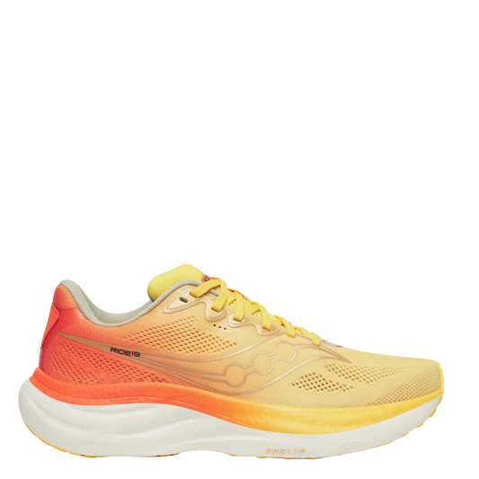 Saucony Men's Ride 19 Running Shoes in Sunrise SS26