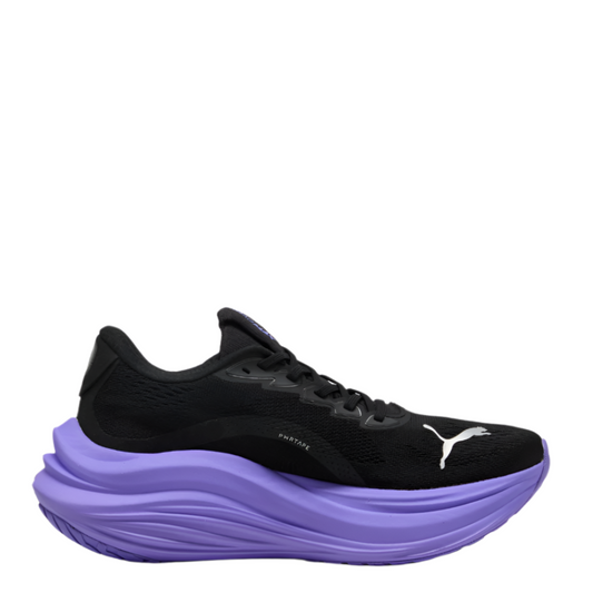 PUMA Women's MagMax NITRO Running Shoes in PUMA Black/ Dark Amethyst AW25