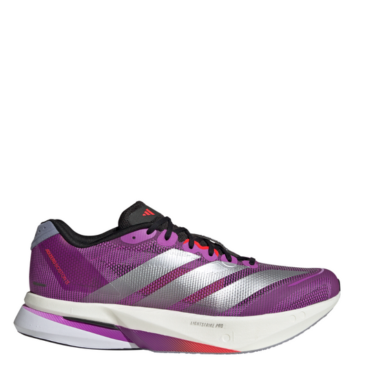 Adidas Men's Boston 13 Running Shoes in Purple/Silver AW25
