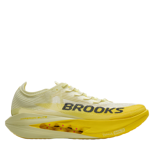 Brooks Unisex Hyperion Elite 5 Running Shoes in Luminary/Yellow/Gray SS26