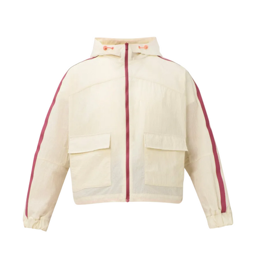 Sweaty Betty Ripstop Patch Pocket Lightweight Jacket in Wheat Beige AW26