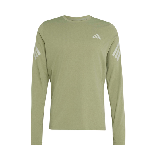 adidas Men's Adi365 Long Sleeved T-shirt in Tent Green/Halo Green AW26