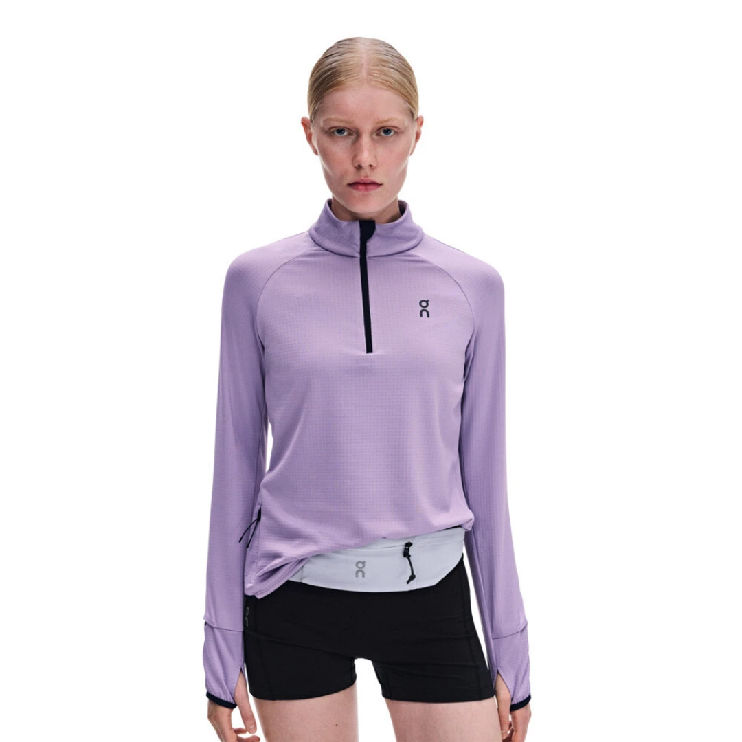 On Women's Climate Shirt in Mallow AW26