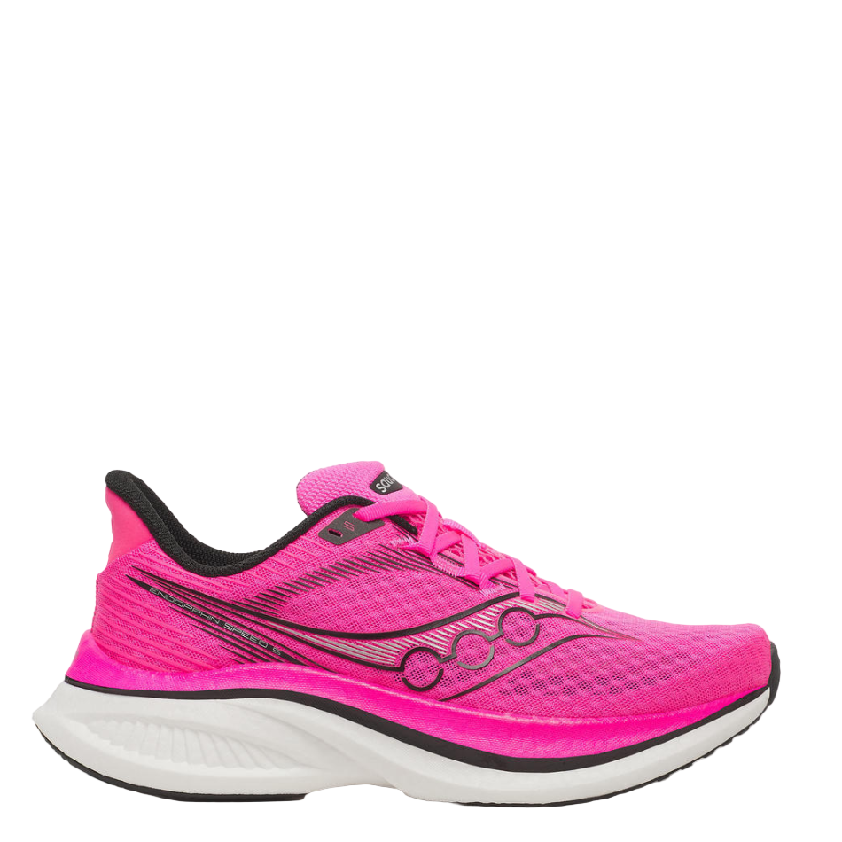 Saucony Women's Endorphin Speed 5 Running Shoes in Shock/Black SS26