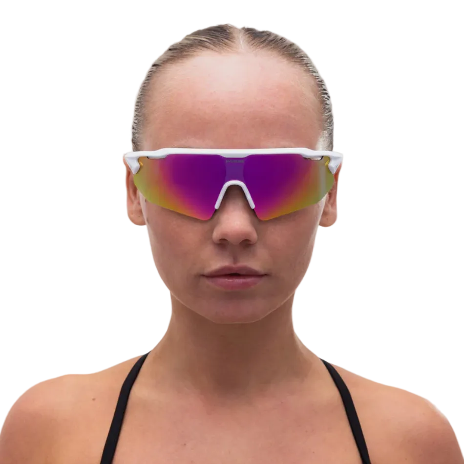 Hystride Unisex Speed Pro Sunglasses in Baby Pink