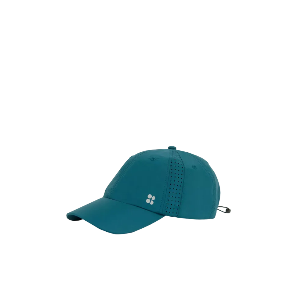 Sweaty Betty Swiftie Pace Cap in Deep Green SS26
