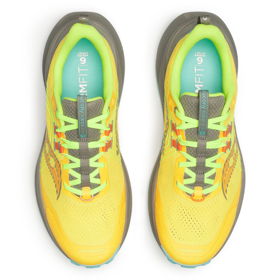 Saucony Men's Xodus Ultra 4 Trail Running Shoes in Vizigold/Laurel - Online Exclusive