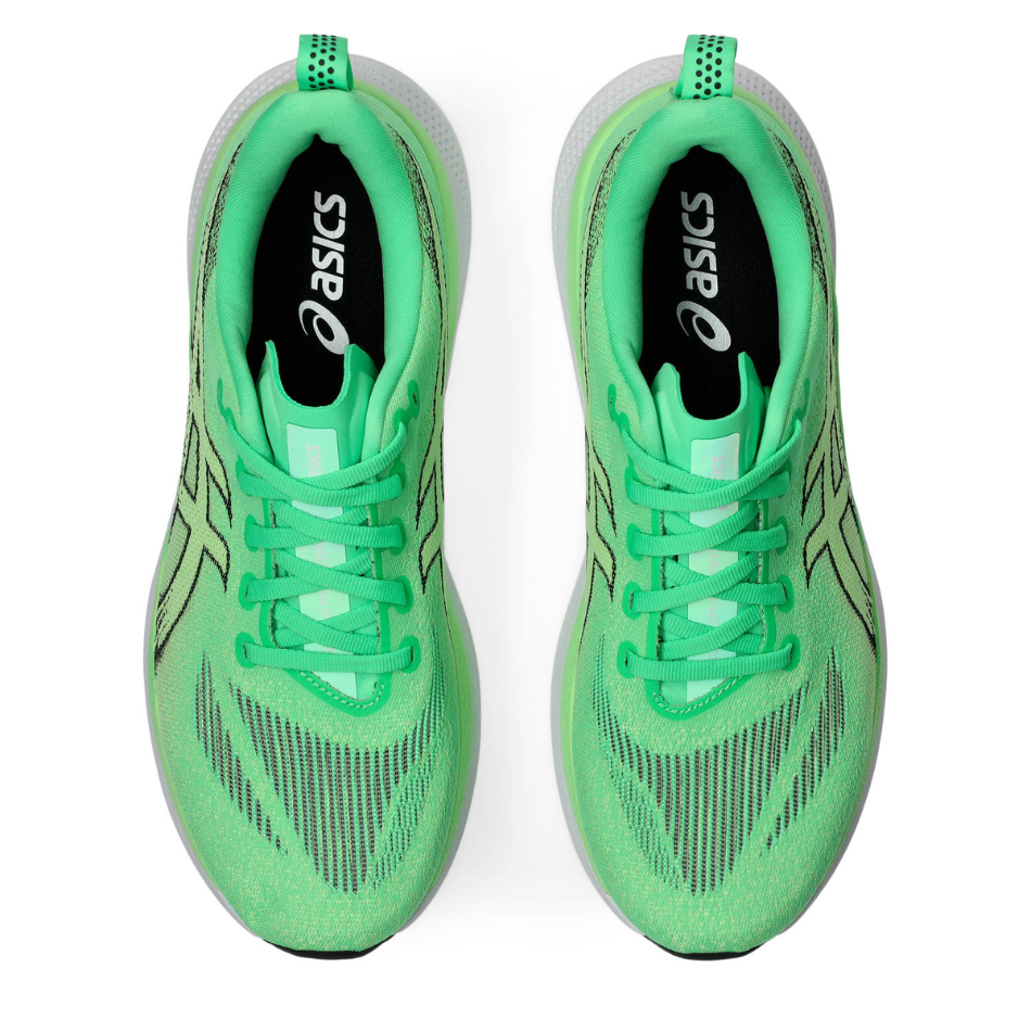 ASICS Men's GLIDERIDE MAX 2 Running Shoes in Vital Green/Black SS26