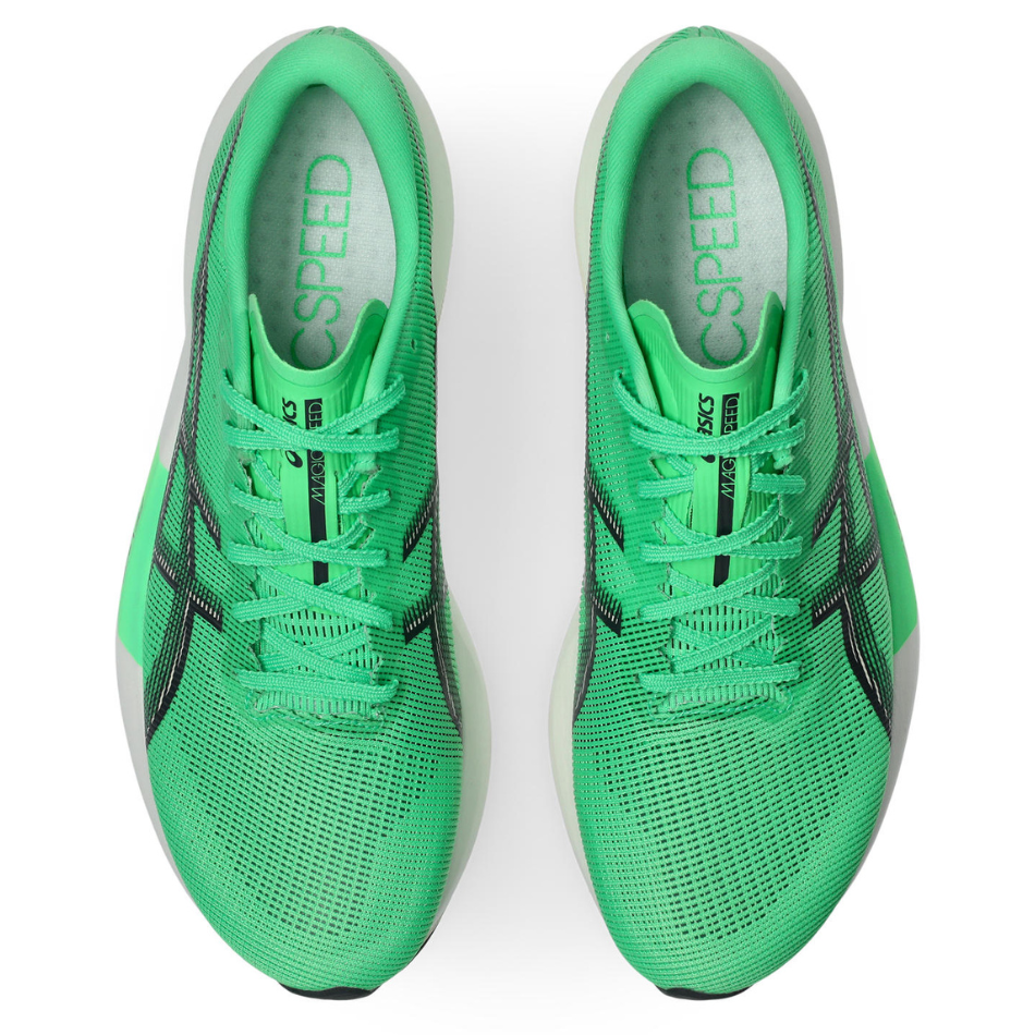 ASICS Unisex MAGIC SPEED 5 Running Shoes in Vital Green/Carrier Grey SS26