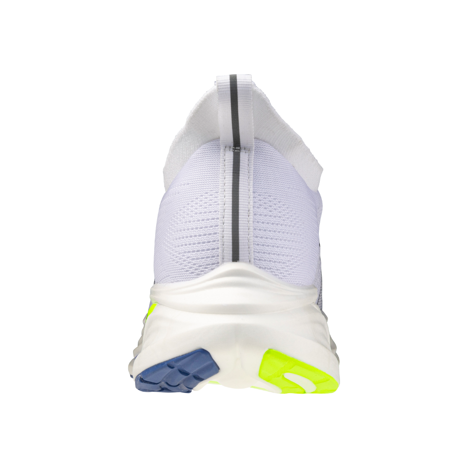 Mizuno Men's Neo Zen 2 Running Shoes in White/Estate Blue/Lightening Yellow SS26