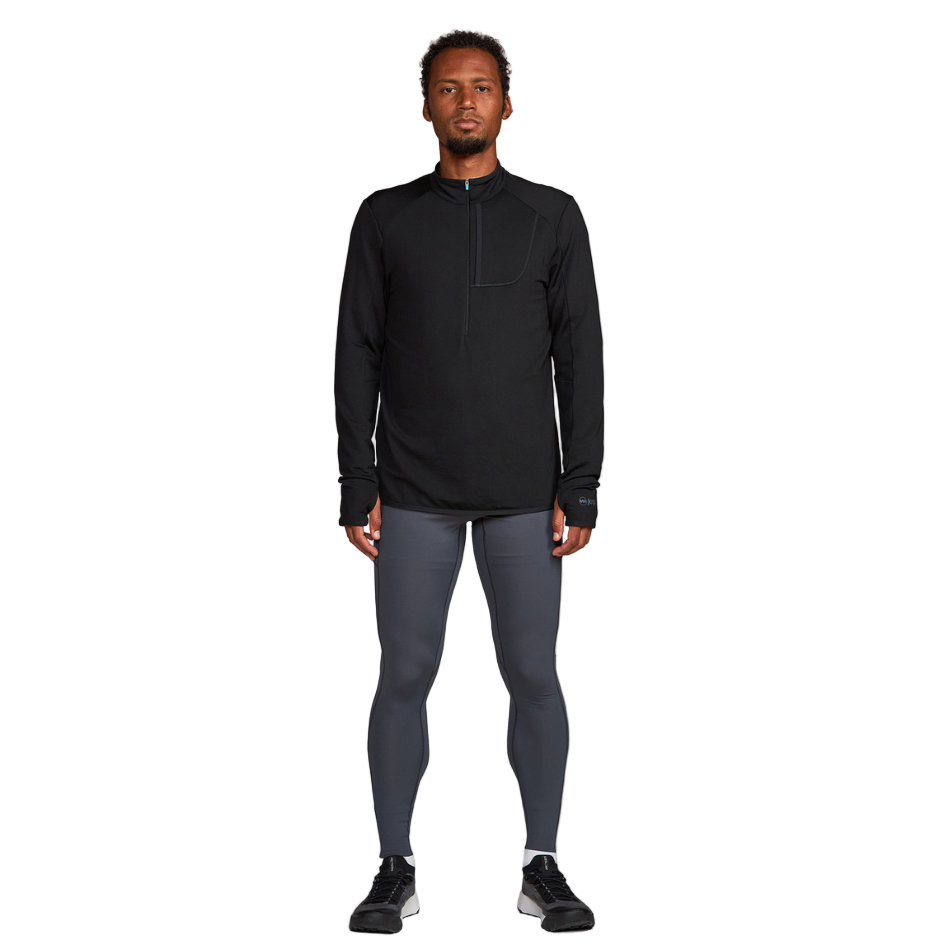 Janji Men's Rover Merino Half-Zip in Midnight AW25