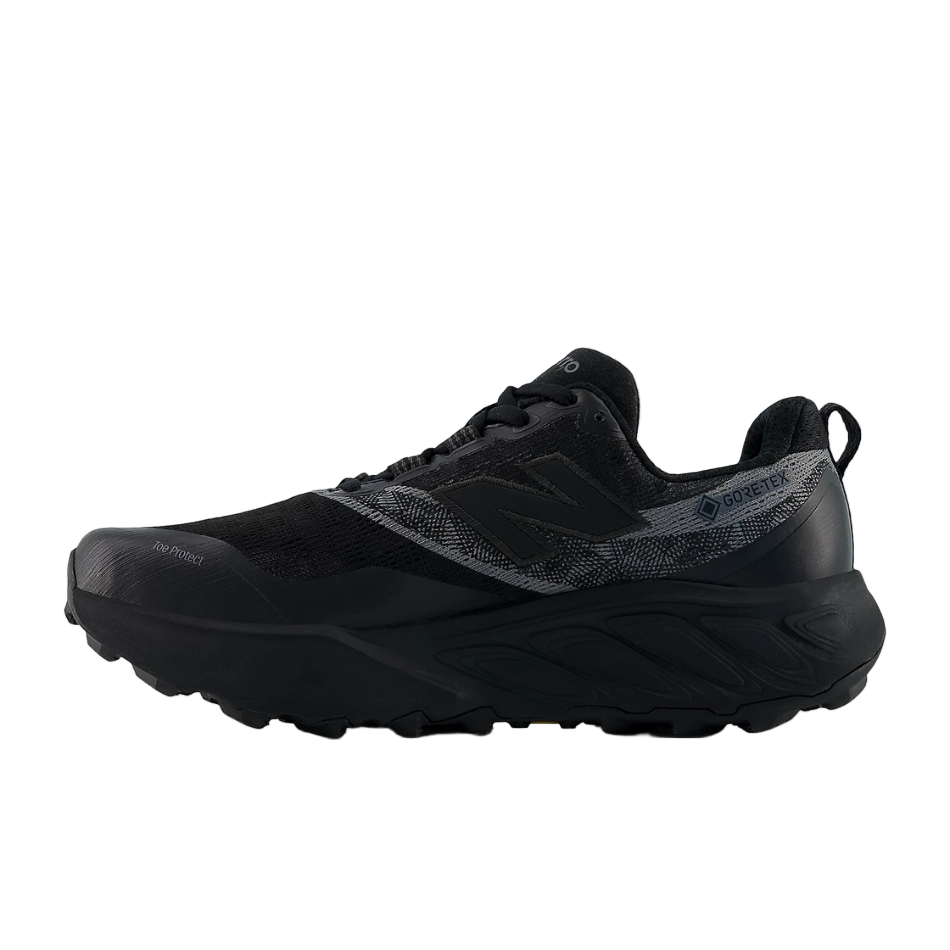 New Balance Women's Hierro v9 GORE-TEX® Trail Running Shoes in Black/Timberwolf/Castlerock AW25
