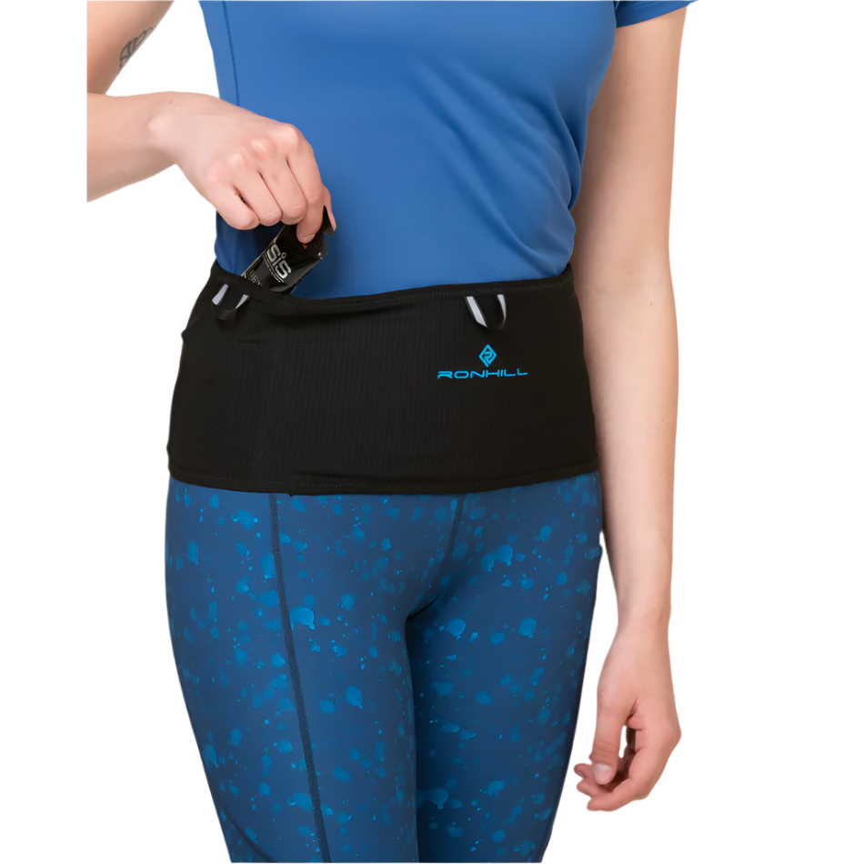 Ronhill Unisex 360 Waistband in All Black AW25