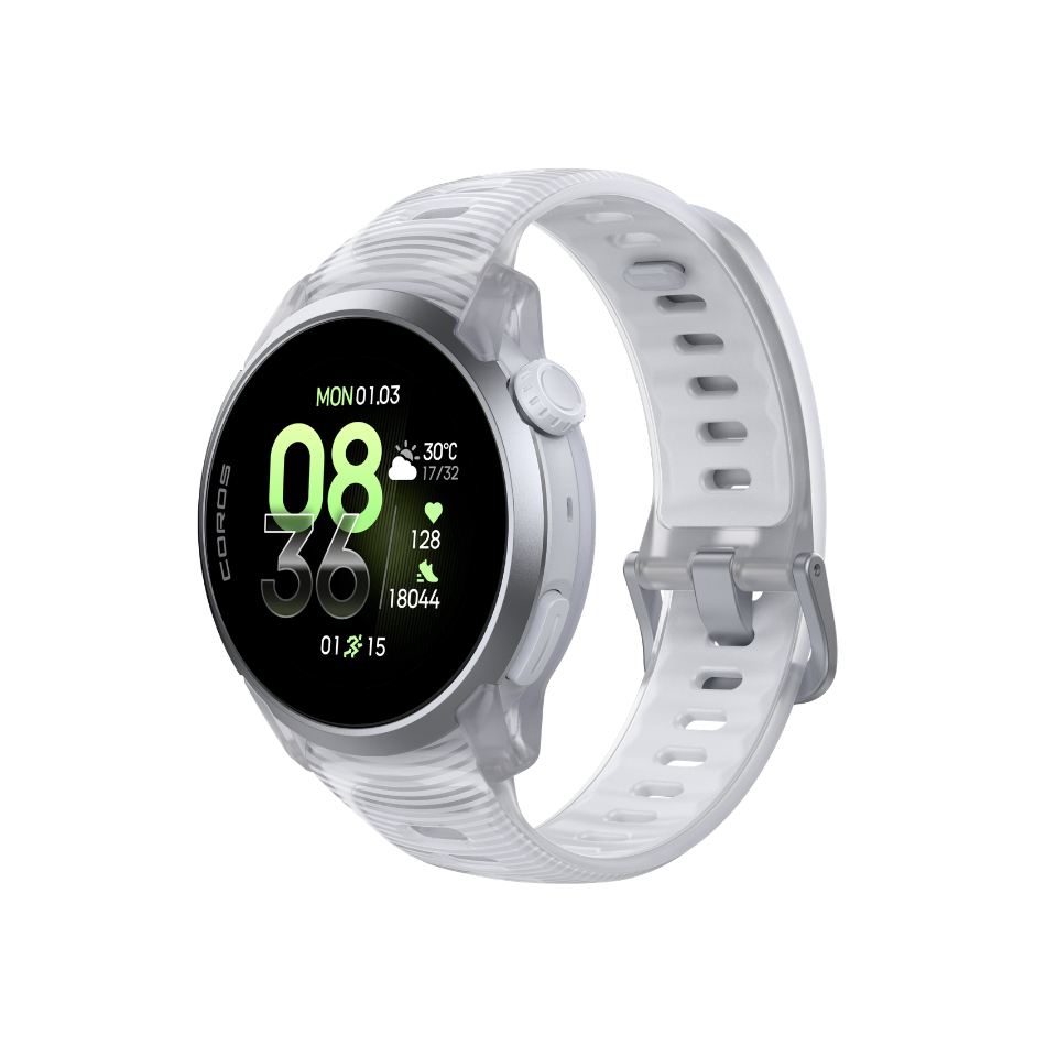 Coros Pace 4 GPS Sport Watch in White Cloud