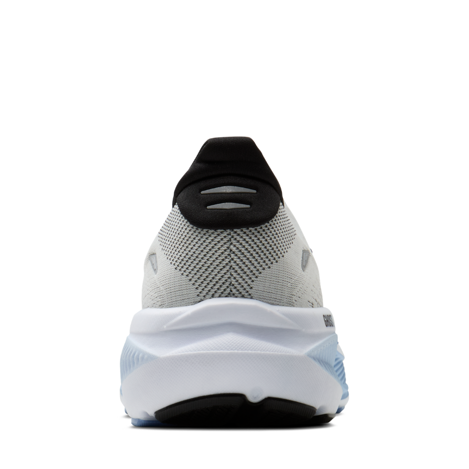 Brooks Men's Ghost 18 Running Shoes in White/Black/Open Air AW26