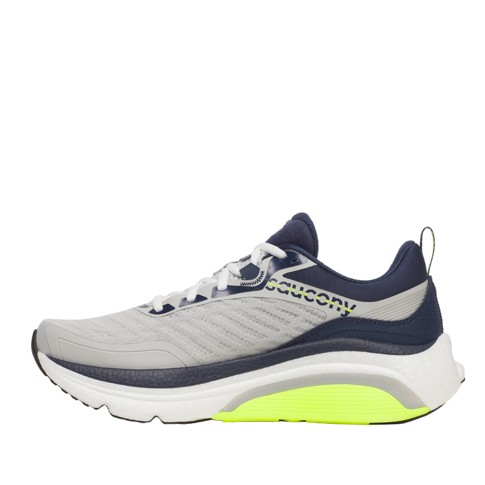 Saucony Men's Omni ST 23 Running Shoes in Mist/Navy SS26