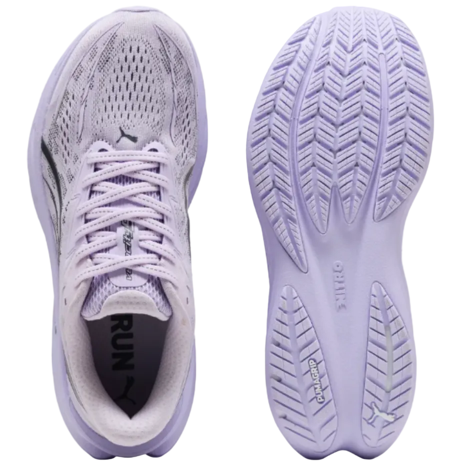 PUMA Women's Velocity NITRO 5 Running Shoes in Light Lavender/Inky Depths AW26