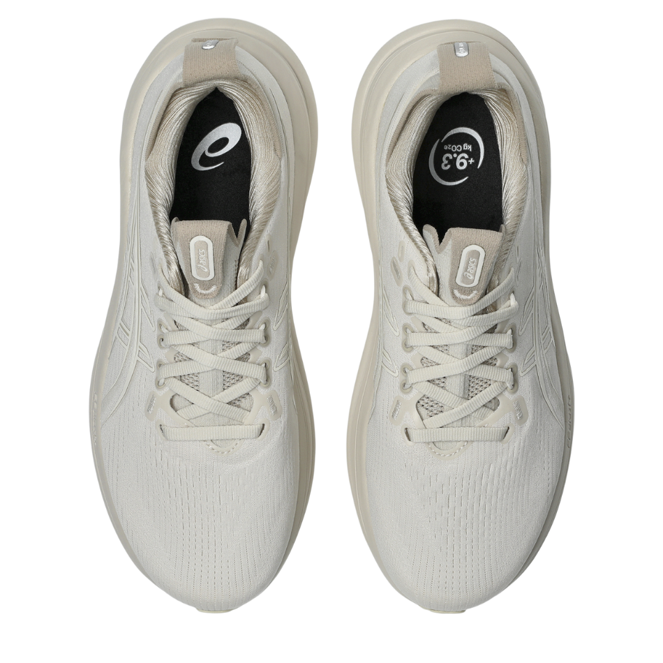 ASICS Women's GEL-NIMBUS 28 Running Shoes in Soft Oat/Cream AW26