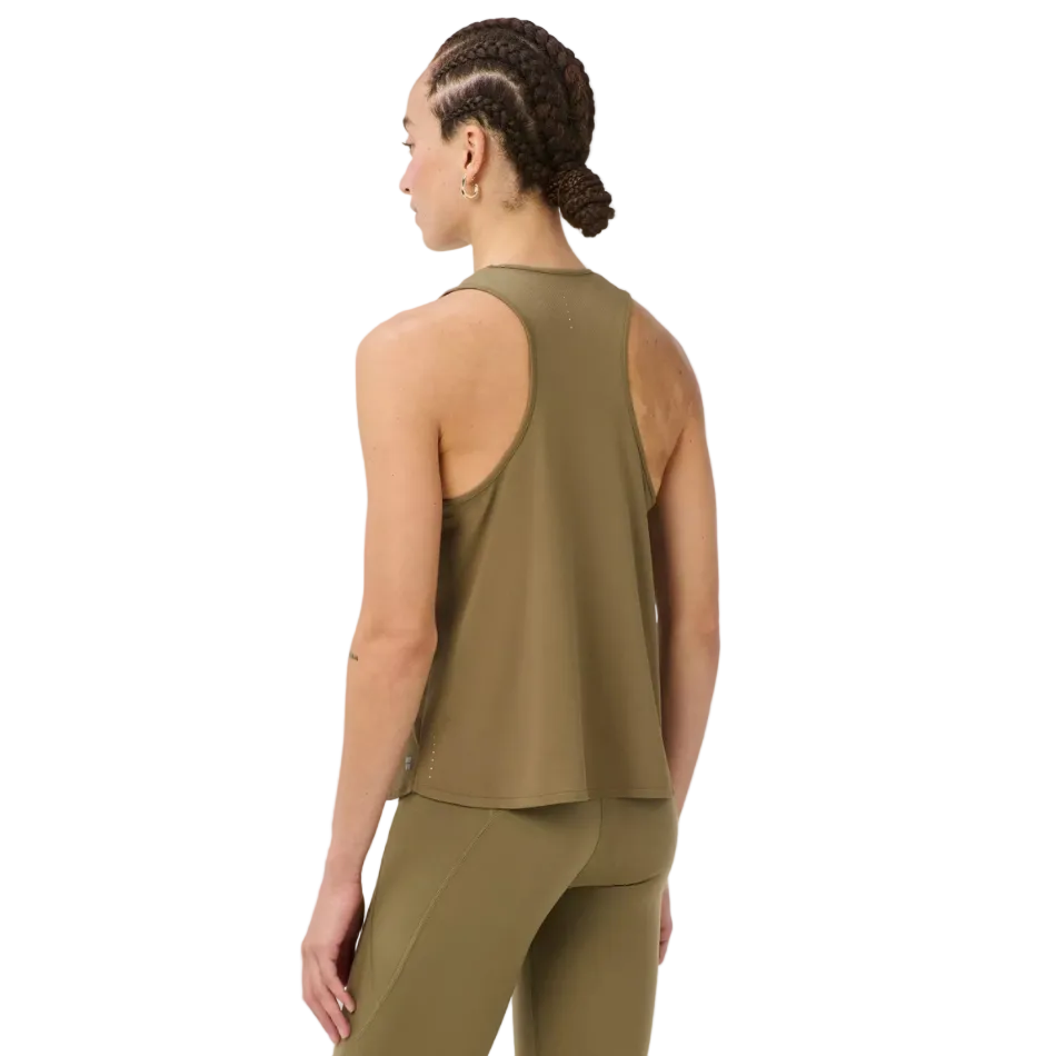 Sweaty Betty Runner's High Vest in Khaki Brown AW26
