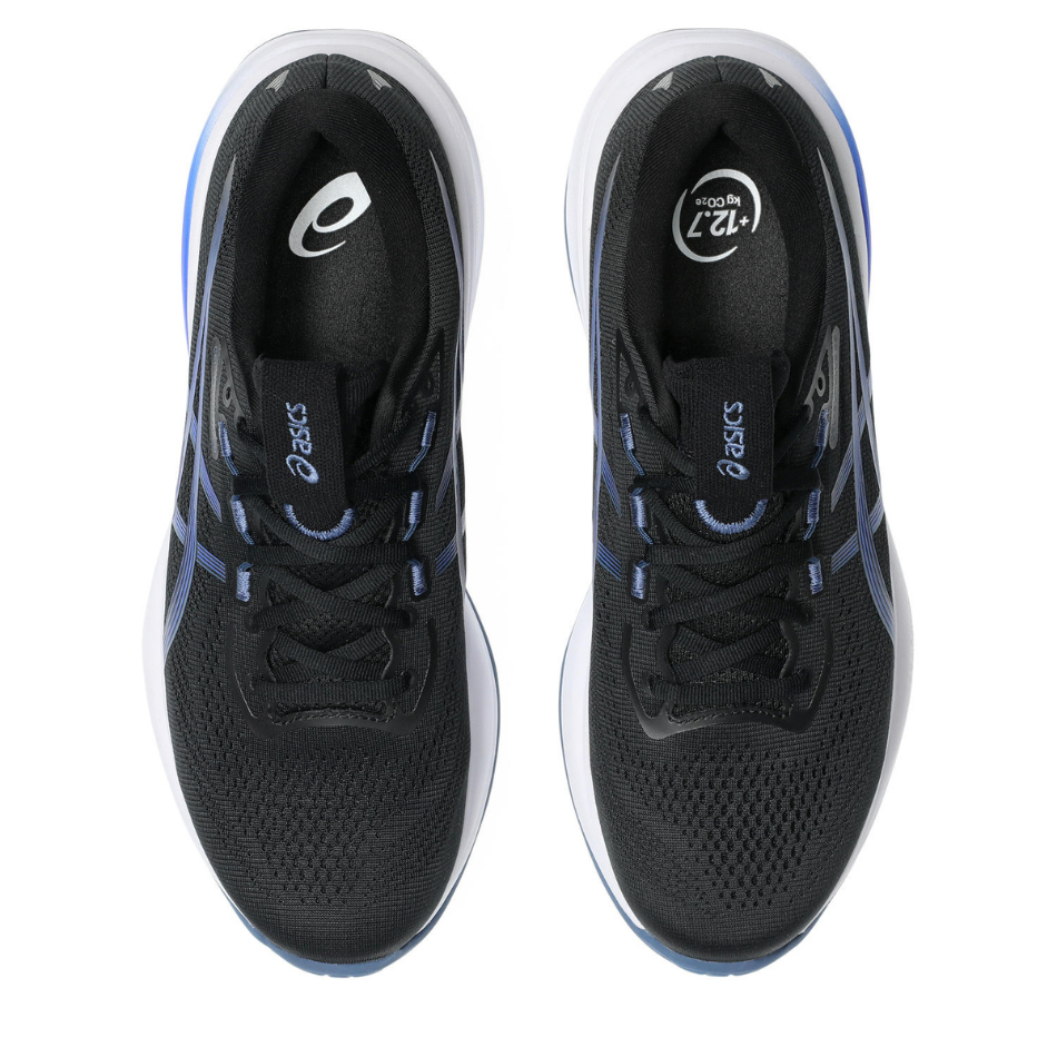 ASICS Men's CEL-CUMULUS 28 Running Shoes in Black/Neon Blue AW26