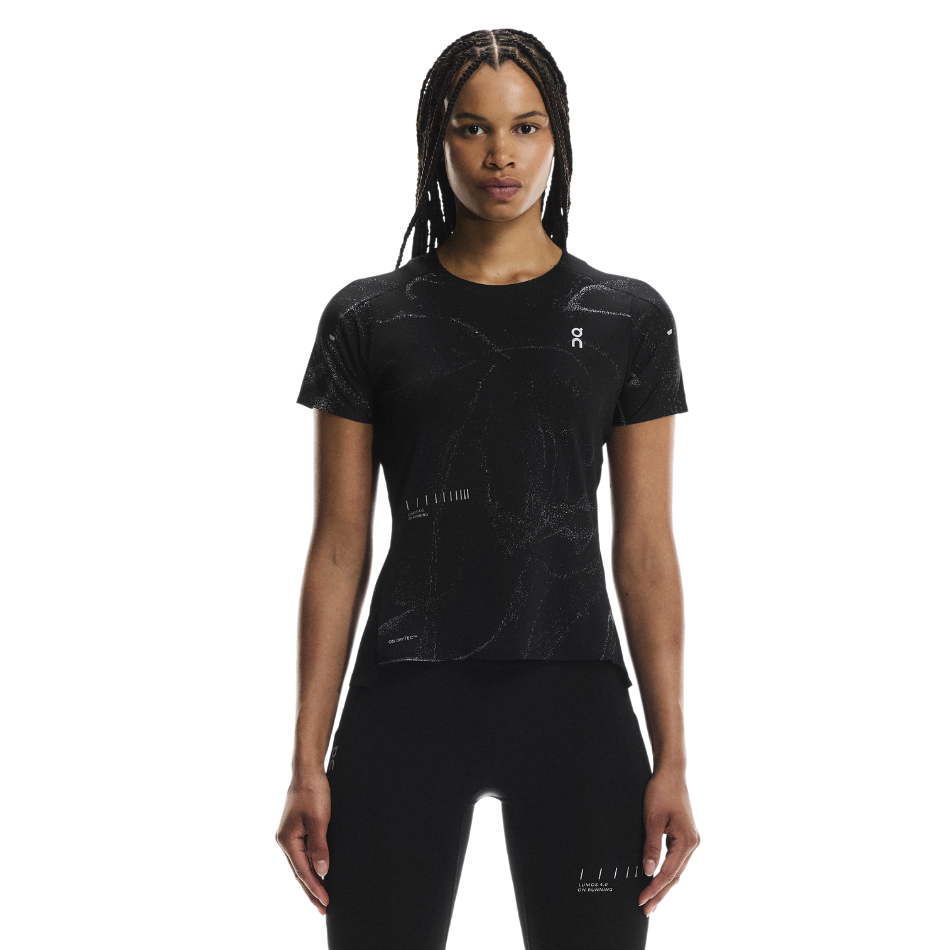 On Women's Performance-T Lumos in Black AW25