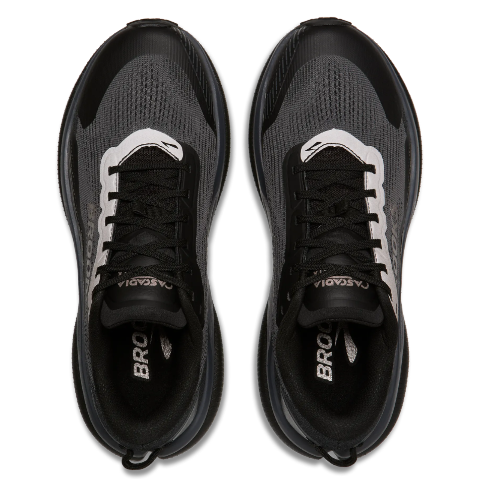 Brooks Men's Cascadia 20 GTX Trail Running Shoes in Black/Ebony/Nocturnal AW26