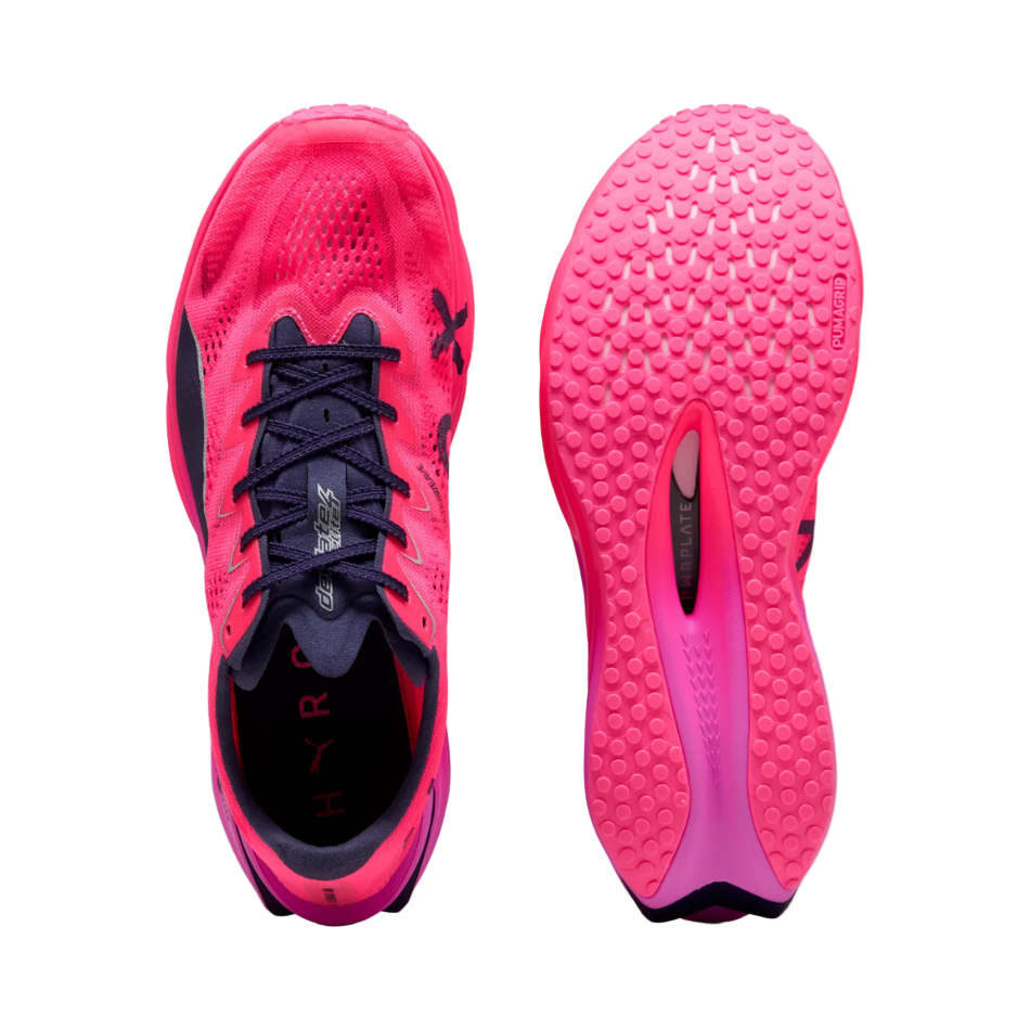 Puma Men's Deviate NITRO Elite 4 HYROX in Pure Pink-Electric/Orchid Dark Plum SS26 - Dispatches from the 23rd of Feb