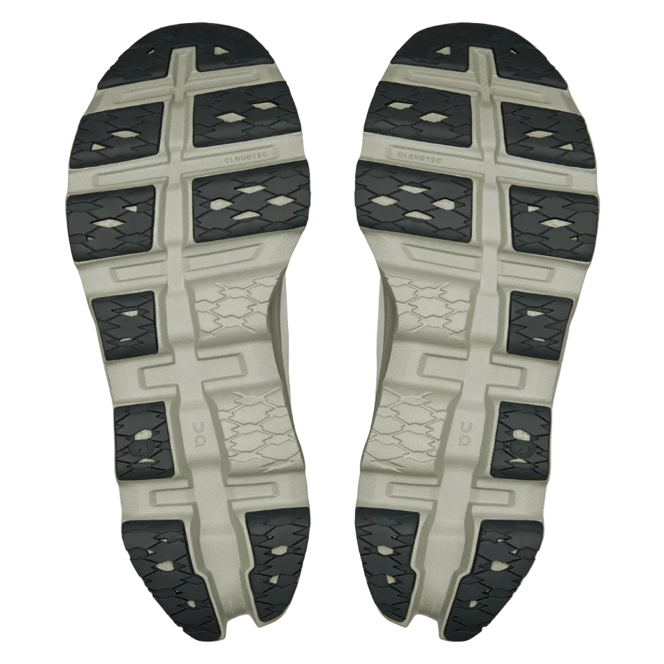 On Women's Cloudmonster 3 Running Shoes in Ivory/Tin SS26