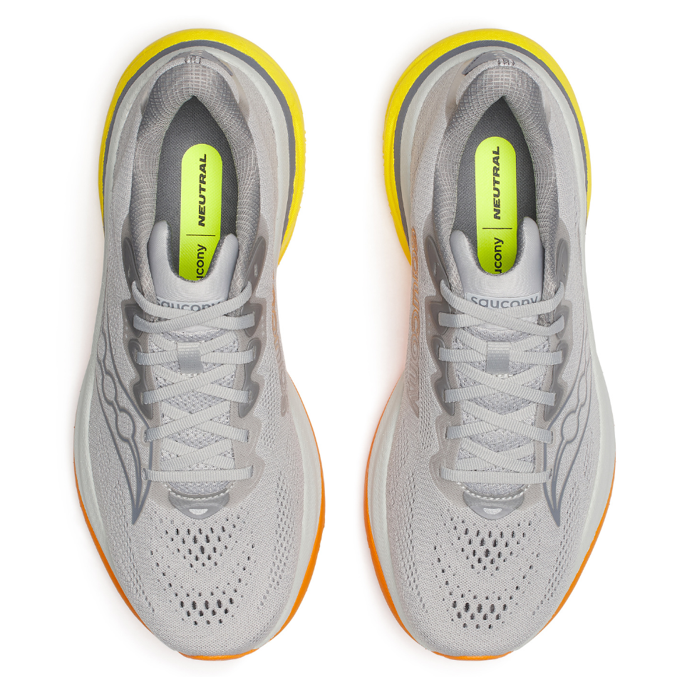 Saucony Men's Ride 19 Running Shoes in Cadet/Fuego AW26
