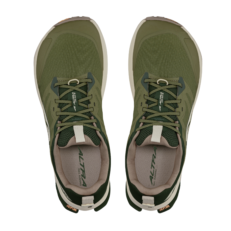 Altra Men's Lone Peak 9+ Trail Running Shoes in Green AW25